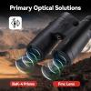 imageBinoculars for Adults High Powered 12x42 HD Zoom Binocular for Bird Watching Hunting  Powerful Lightweight Waterproof Binoculars with Phone Adapter for Travel Cruise Ship Stargazing HikingK12