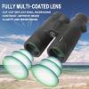 imageBinoculars for Adults High Powered 12x42 HD Zoom Binocular for Bird Watching Hunting  Powerful Lightweight Waterproof Binoculars with Phone Adapter for Travel Cruise Ship Stargazing Hiking12X42