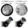 imageGskyer Telescope 70mm Aperture 400mm AZ Mount Astronomical Refracting Telescope for Kids Beginners  Travel Telescope with Carry Bag Phone Adapter and Wireless RemoteWhite