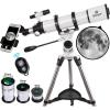 imageGskyer Telescope 70mm Aperture 400mm AZ Mount Astronomical Refracting Telescope for Kids Beginners  Travel Telescope with Carry Bag Phone Adapter and Wireless RemoteWhite